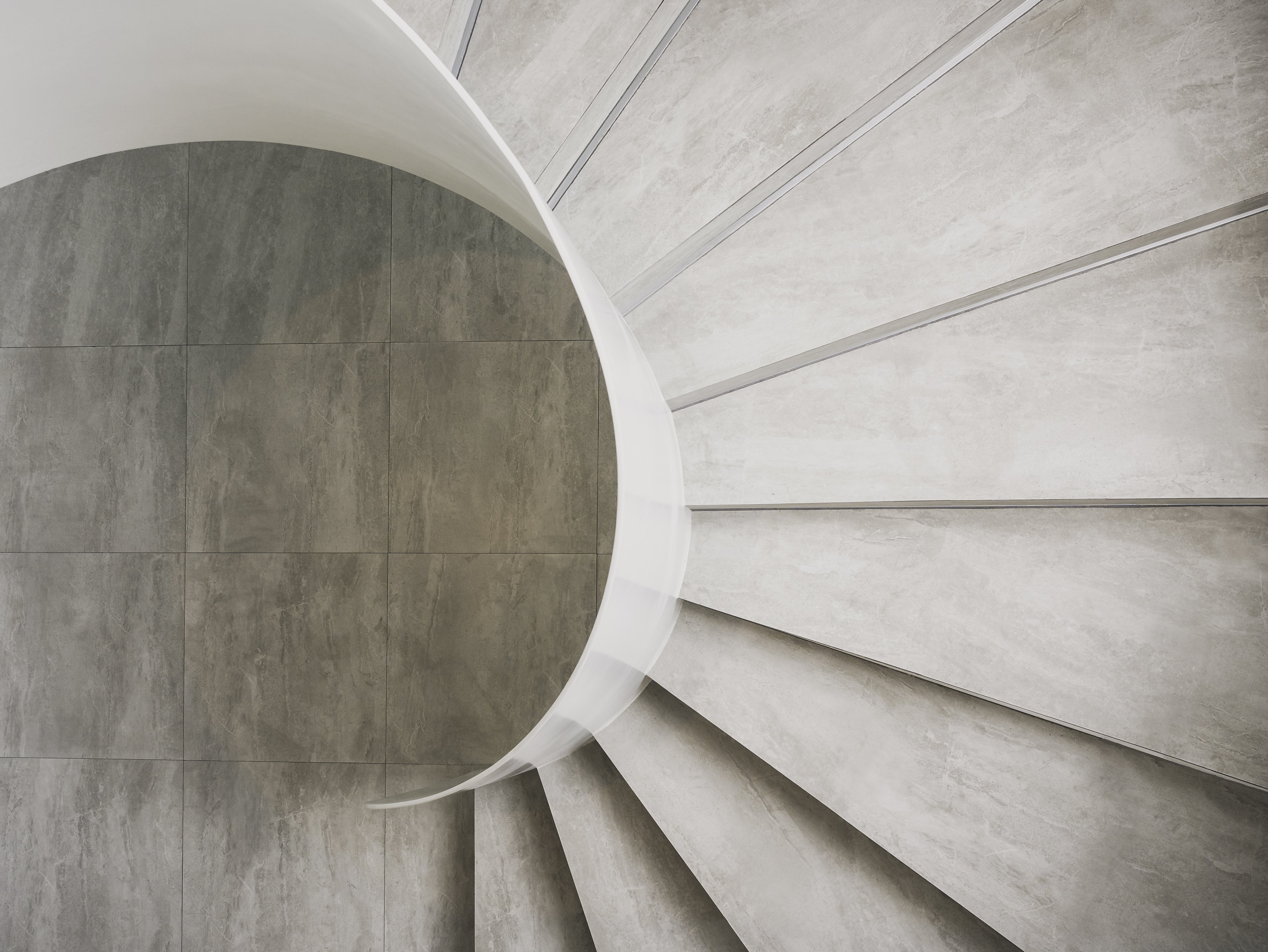 Spiral staircase Modern Architecture details Interior space Abstract Background